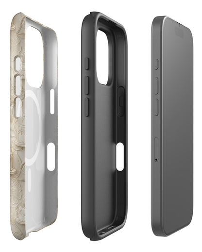 Double-Layer Semi-Handprinted Tough Matte cakes iPhone Case (MagSafe-Compatible)